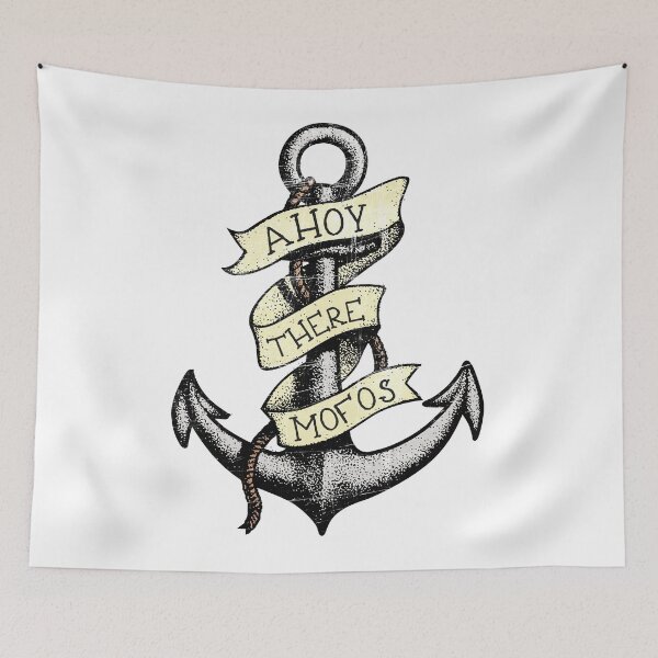 Item preview, Ahoy There Mofos designed and sold by Tobias1969.