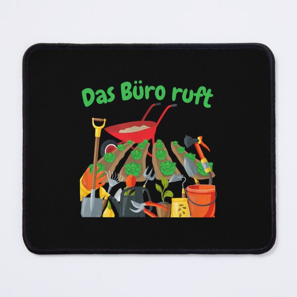 Item preview, Gardening Tools Das Büro Ruft Funny German Saying designed and sold by alldergreff.
