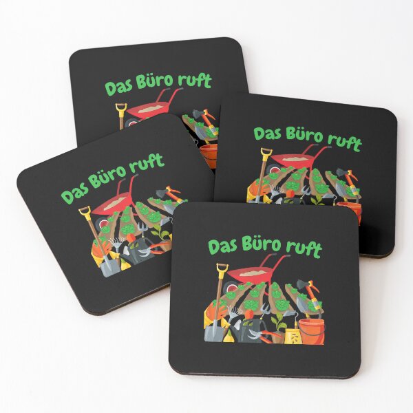 Item preview, Gardening Tools Das Büro Ruft Funny German Saying designed and sold by alldergreff.