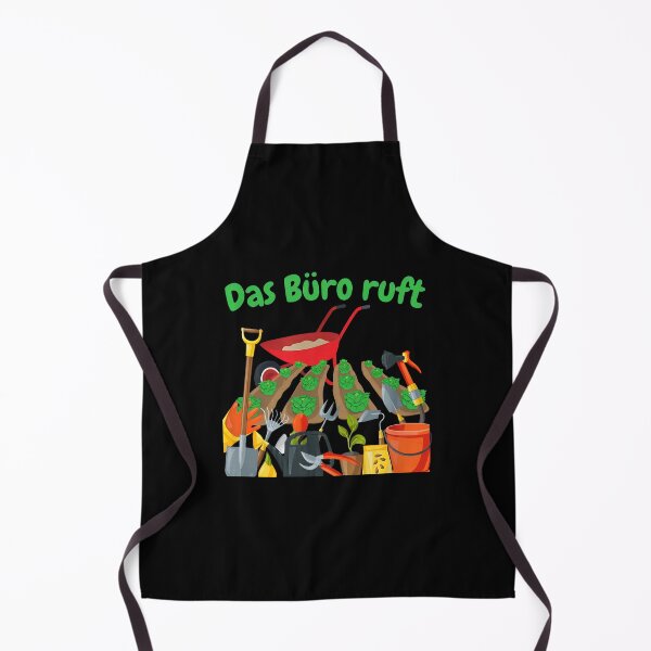 Item preview, Gardening Tools Das Büro Ruft Funny German Saying designed and sold by alldergreff.