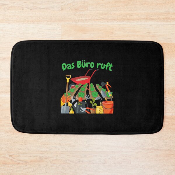 Item preview, Gardening Tools Das Büro Ruft Funny German Saying designed and sold by alldergreff.