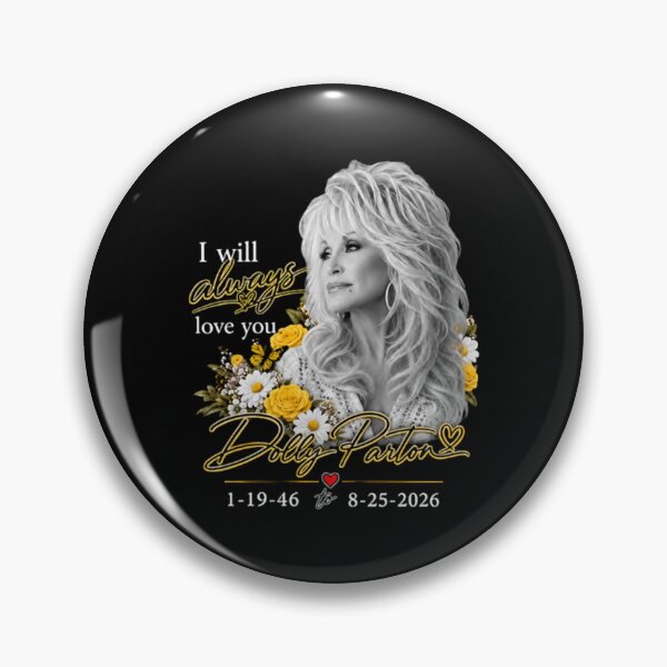 Item preview, Dolly Parton Memorial, I Will Always Love You designed and sold by DreadFlockArt.