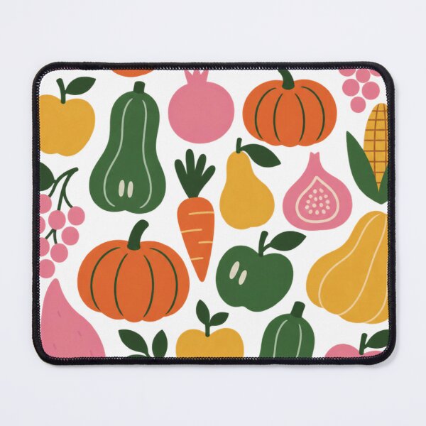 Item preview, Colorful Fall Harvest Fruits and Vegetables Folk Art designed and sold by Christina Sagala.