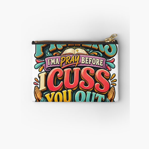 Item preview, There’s Only So Many Prayers Imma Pray Before I Cuss You Out T-Shirt,Christian Woman Gift, Sarcastic Faith Quote Graphic Tee designed and sold by OUICHA.