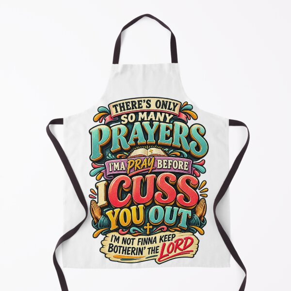 Item preview, There’s Only So Many Prayers Imma Pray Before I Cuss You Out T-Shirt,Christian Woman Gift, Sarcastic Faith Quote Graphic Tee designed and sold by OUICHA.