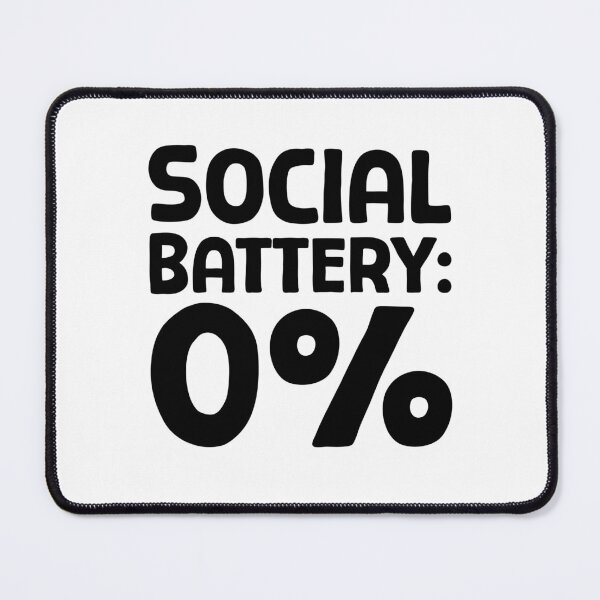 Item preview, Social Battery 0% - B_1 designed and sold by AhmedHelal24795.