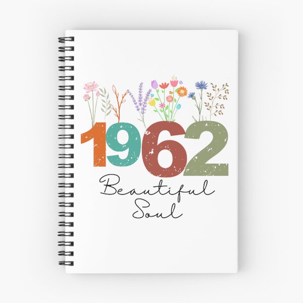 Item preview, 1962 Floral Beautiful Soul Birthday Design designed and sold by FlareCraftStudio.