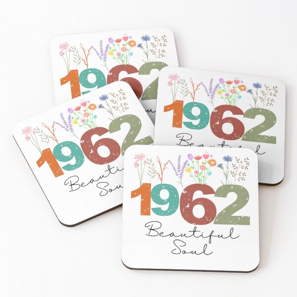 Item preview, 1962 Floral Beautiful Soul Birthday Design designed and sold by FlareCraftStudio.