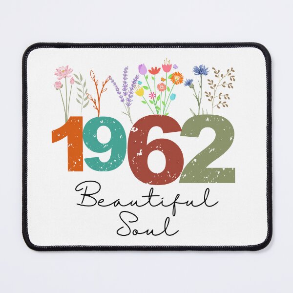 Item preview, 1962 Floral Beautiful Soul Birthday Design designed and sold by FlareCraftStudio.