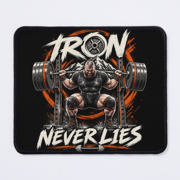 Item preview, Iron Never Lies – Hardcore Powerlifting t-shirts designed and sold by LST-Desings.