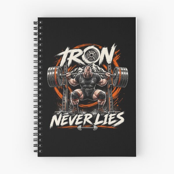 Item preview, Iron Never Lies – Hardcore Powerlifting t-shirts designed and sold by LST-Desings.