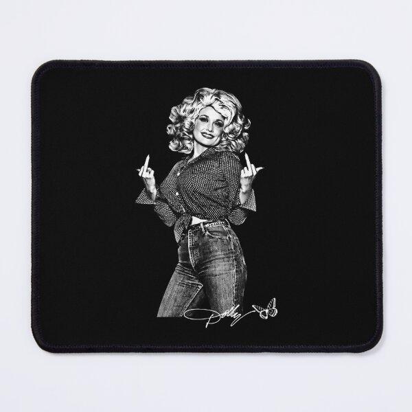 Item preview, Dolly Parton Middle Finger designed and sold by DreadFlockArt.