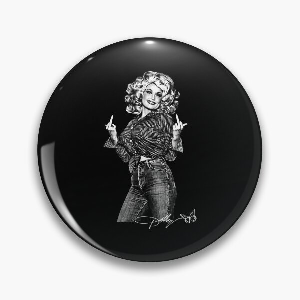 Item preview, Dolly Parton Middle Finger designed and sold by DreadFlockArt.