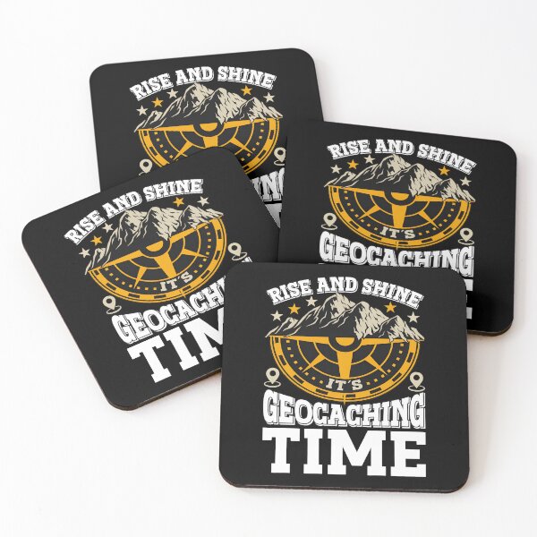 Item preview, Geocaching Time Mountains Compass Adventure designed and sold by starchfa.