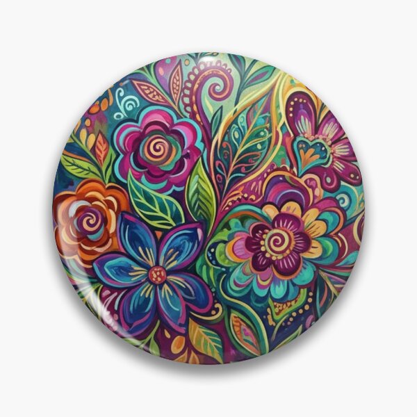 Item preview, A blossoming imagination in a riot of color designed and sold by Sigtrix.