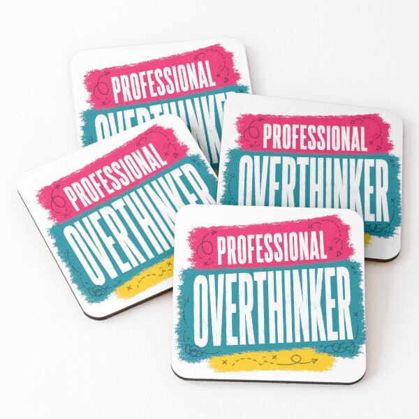 Item preview, Professional Overthinker Funny Quote designed and sold by the-dovlat.