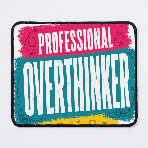 Item preview, Professional Overthinker Funny Quote designed and sold by the-dovlat.