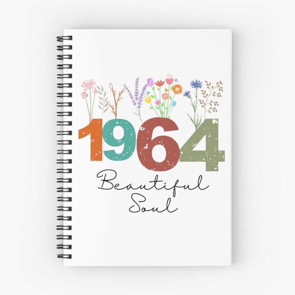 Item preview, 1964 Floral Beautiful Soul Birthday Design designed and sold by FlareCraftStudio.