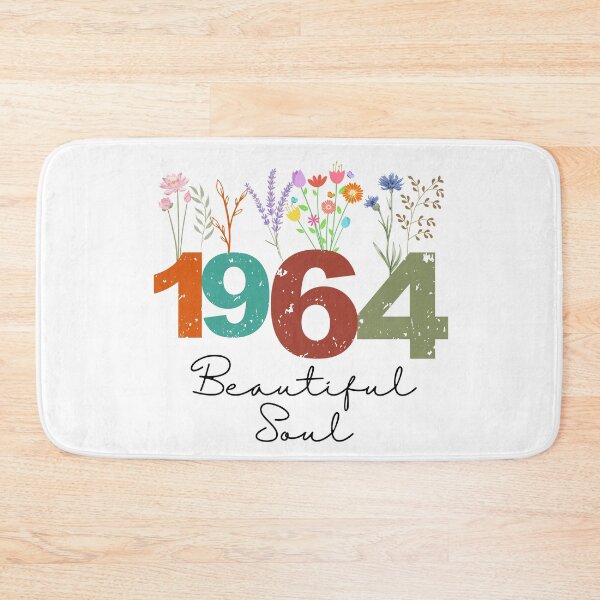 Item preview, 1964 Floral Beautiful Soul Birthday Design designed and sold by FlareCraftStudio.