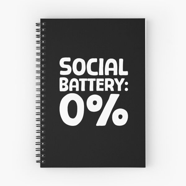 Item preview, Social Battery 0% - W_1 designed and sold by AhmedHelal24795.