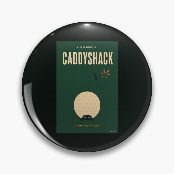 Item preview, No005 My Caddyshack Minimal Movie Poster designed and sold by LuluLeb.