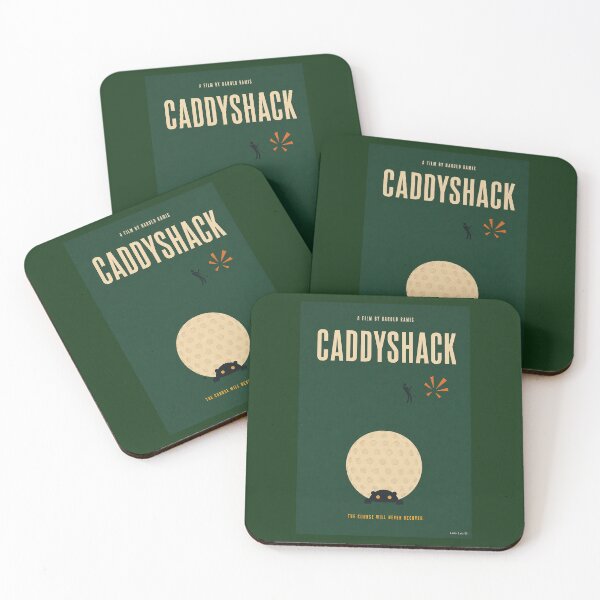 Item preview, No005 My Caddyshack Minimal Movie Poster designed and sold by LuluLeb.