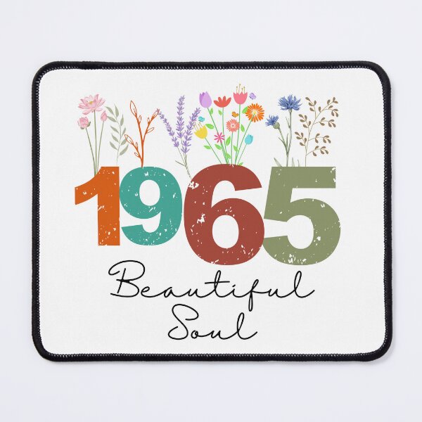 Item preview, 1965 Floral Beautiful Soul Birthday Design designed and sold by FlareCraftStudio.