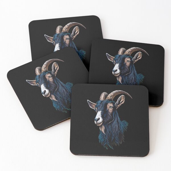 Item preview, Goat Portrait Art designed and sold by alldergreff.