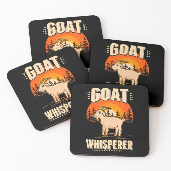 Item preview, The Goat Whisperer Retro Sunset Animal Lover Graphic designed and sold by starchfa.