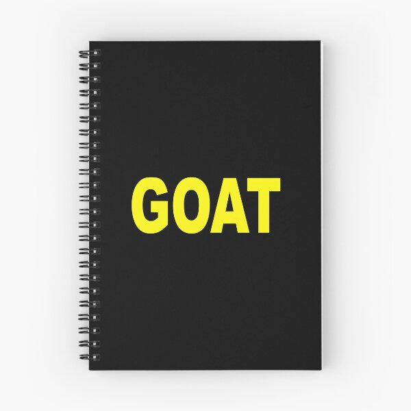Item preview, GOAT Yellow Bold Text Graphic designed and sold by angierelve.