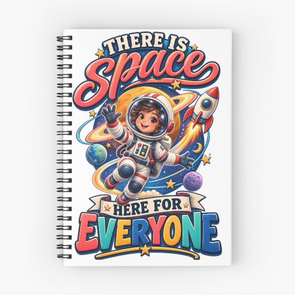 Item preview, There is Space Here for Everyone T-Shirt, Inclusive Classroom Teacher Gift, Back to School Kindness Rainbow Graphic Tee, School Counselor Shirt designed and sold by OUICHA.