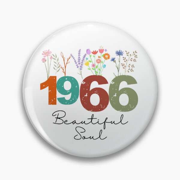 Item preview, 1966 Floral Beautiful Soul Birthday Design designed and sold by FlareCraftStudio.