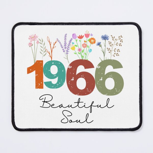 Item preview, 1966 Floral Beautiful Soul Birthday Design designed and sold by FlareCraftStudio.