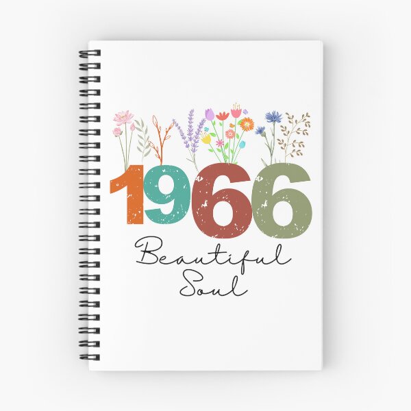 Item preview, 1966 Floral Beautiful Soul Birthday Design designed and sold by FlareCraftStudio.