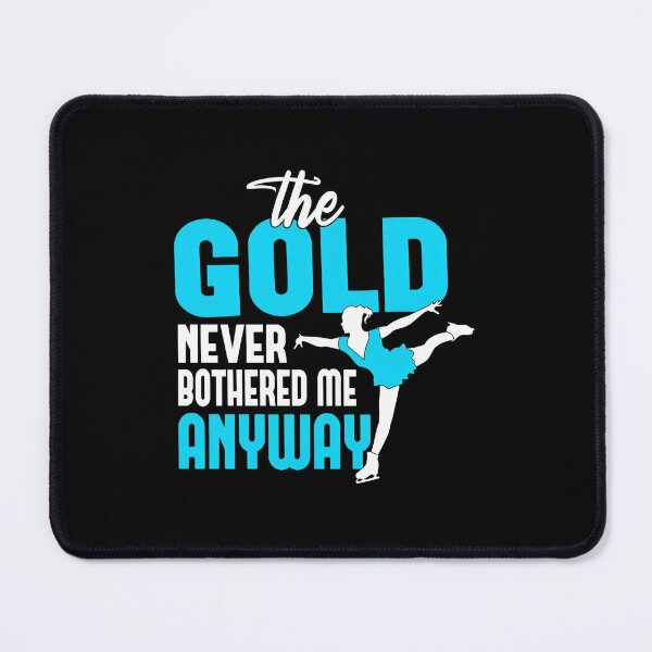 Item preview, Gold Figure Skater Quote Graphic designed and sold by alldergreff.