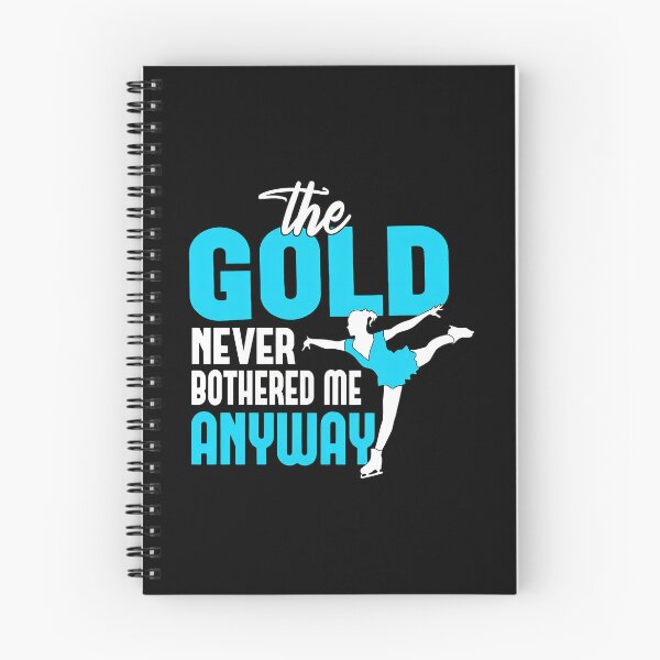 Item preview, Gold Figure Skater Quote Graphic designed and sold by alldergreff.