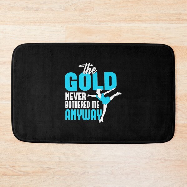 Item preview, Gold Figure Skater Quote Graphic designed and sold by alldergreff.