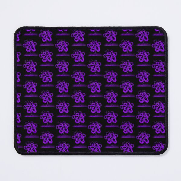 Item preview, Neon Purple Dripping Flower on Black designed and sold by NylaInnerBloom.