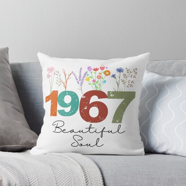 Item preview, 1967 Floral Beautiful Soul Birthday Design designed and sold by FlareCraftStudio.