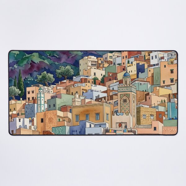 Item preview, Tangier Watercolor Travel Print, Morocco designed and sold by POSTERIOCREW.