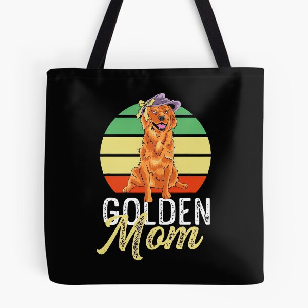 Item preview, Golden Mom Dog Hat Retro Sunset Design designed and sold by starchfa.