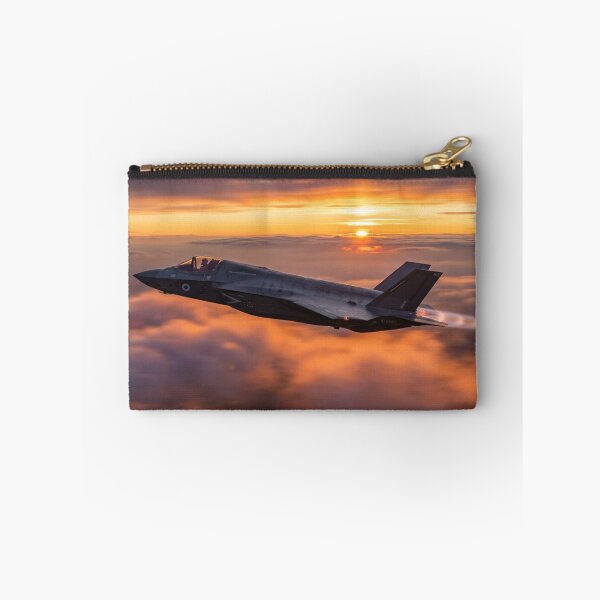 Item preview, F-35 Lightning Cruising Into a Blazing Sunset designed and sold by Airpower Art.