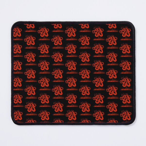 Item preview, Neon Orange Dripping Flower on Black designed and sold by NylaInnerBloom.