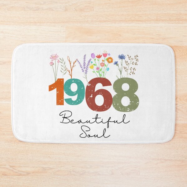 Item preview, 1968 Floral Beautiful Soul Birthday Design designed and sold by FlareCraftStudio.