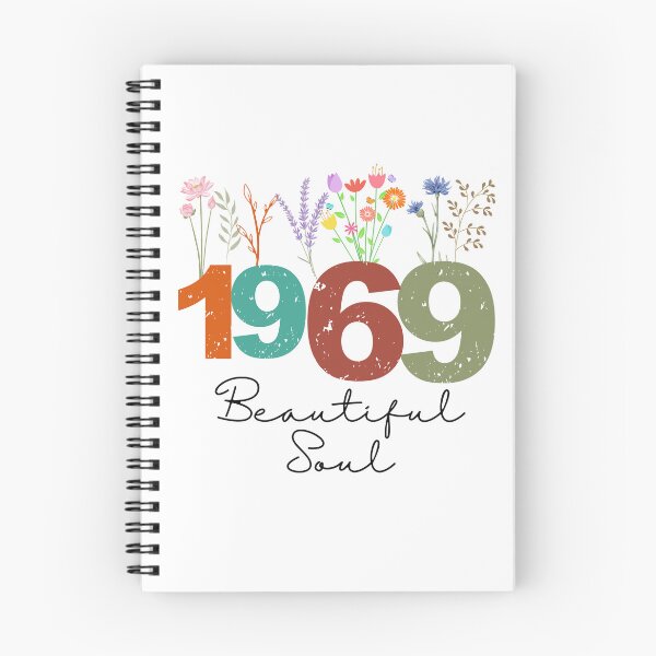 Item preview, 1969 Floral Beautiful Soul Birthday Design designed and sold by FlareCraftStudio.