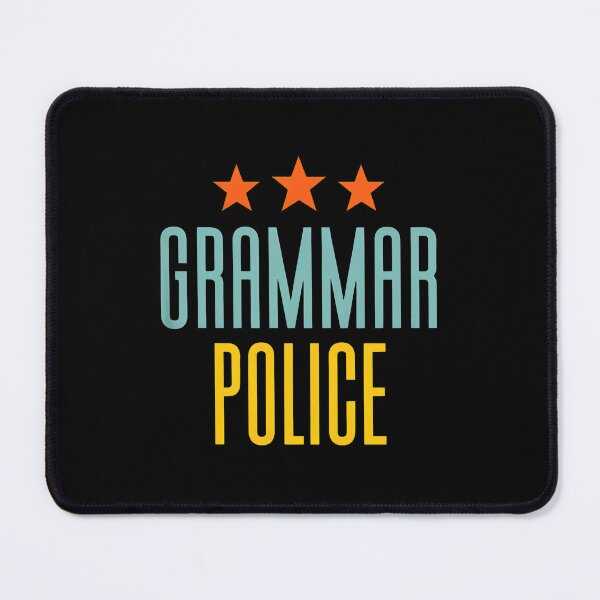 Item preview, Grammar Police Retro Stars Text Design designed and sold by alldergreff.