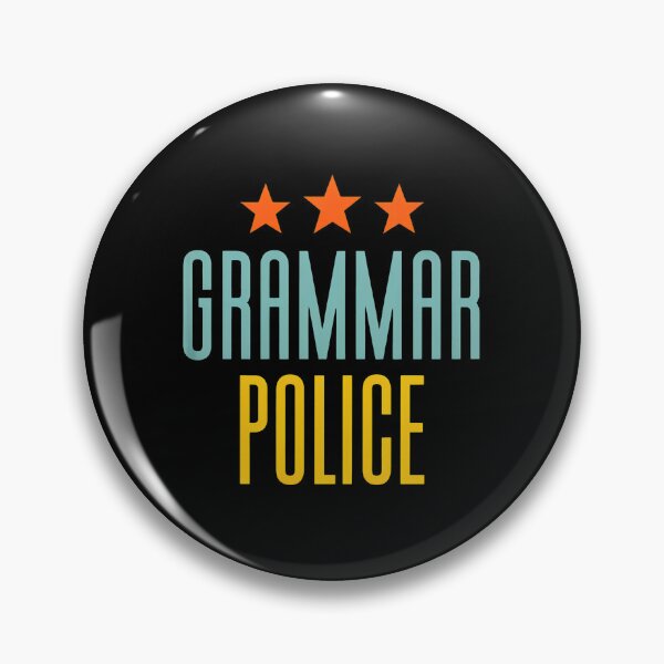 Item preview, Grammar Police Retro Stars Text Design designed and sold by alldergreff.