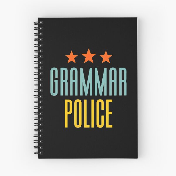 Item preview, Grammar Police Retro Stars Text Design designed and sold by alldergreff.