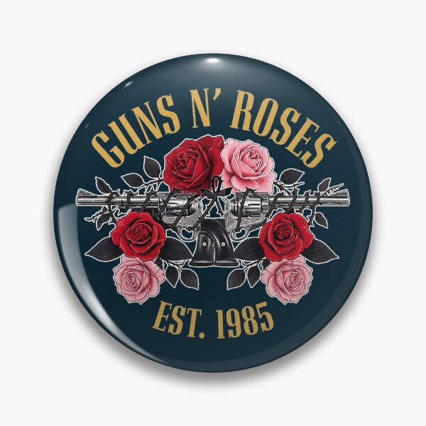 Item preview, Guns N' Roses Est. 1985 Roses and Pistols Design designed and sold by ShawandaDuncan.
