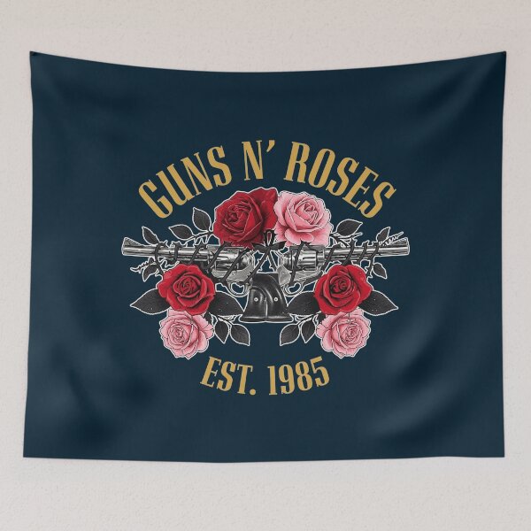 Item preview, Guns N' Roses Est. 1985 Roses and Pistols Design designed and sold by ShawandaDuncan.